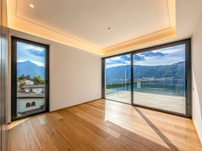 5.5 Zimmer Attikawohnung in Bissone – Foto 9 von 19