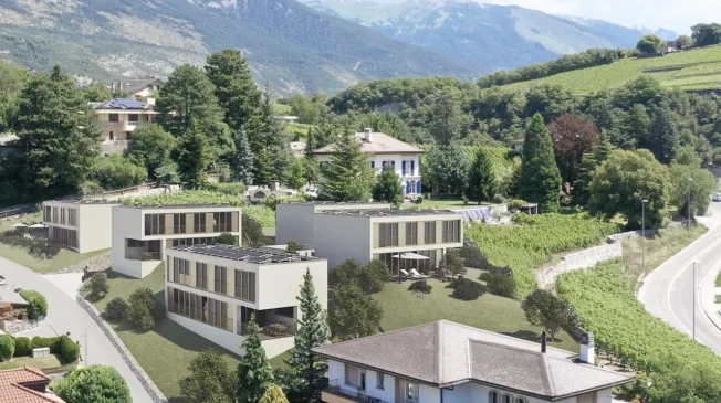 5.5 Zimmer Einfamilienhaus in Veyras – Foto 4 von 6