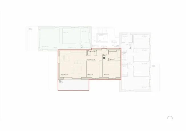 3.5 Zimmer Wohnung in Peseux – Foto 9 von 9