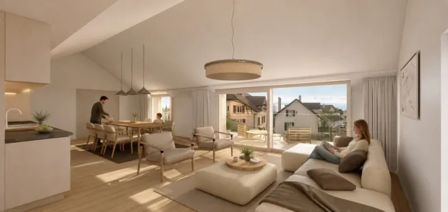4.5 Zimmer Wohnung in Peseux – photo 3 sur 9