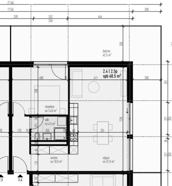 2.5 Zimmer Wohnung in Grône – Foto 11 von 12