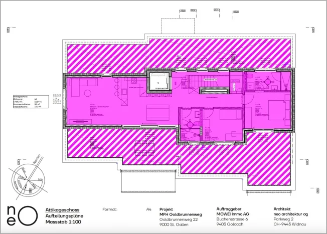 Penthouse attique de rêve de 3,5 pièces dans un immeuble neuf – Votre nouveau foyer vous attend ! – photo 5 sur 7