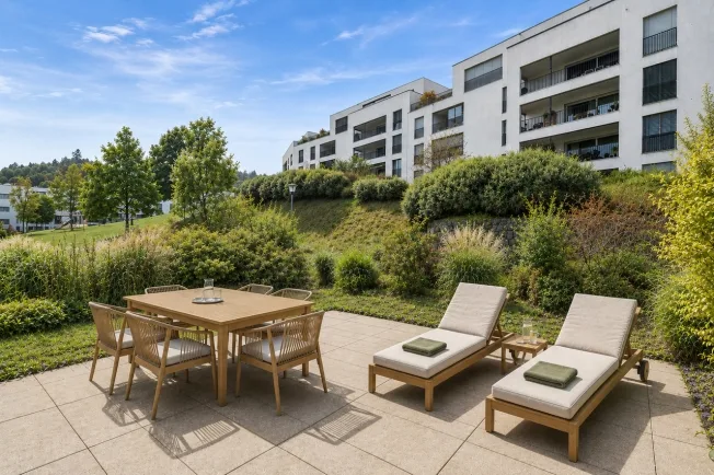 Gartenwohnung mit Wintergarten und grosser Terrasse – photo 5 sur 7