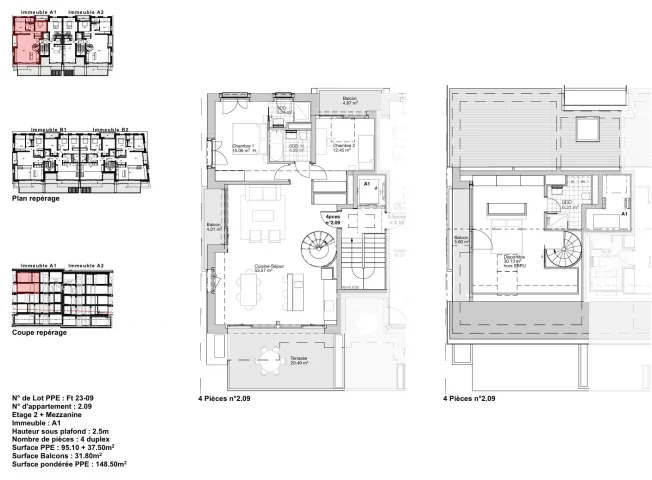 4 Zimmer Wohnung in Founex – foto 7 di 8