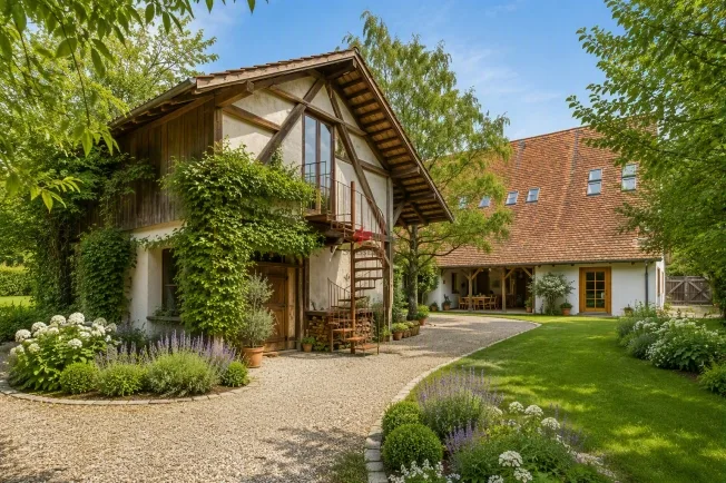 7.5 Zimmer Bauernhaus in Riehen – Foto 3 von 15