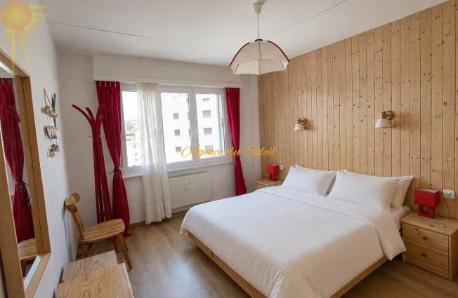 À louer pour la saison d'hiver 26/27, ce cosy appartement 2.5 pièces au centre de Crans ! – Foto 6 von 22