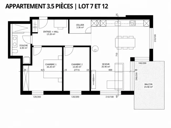 2 Zimmer Wohnung in Vicques – photo 10 of 11