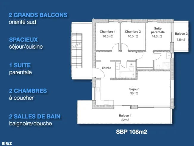 4 Zimmer Wohnung in Prilly – photo 4 sur 6