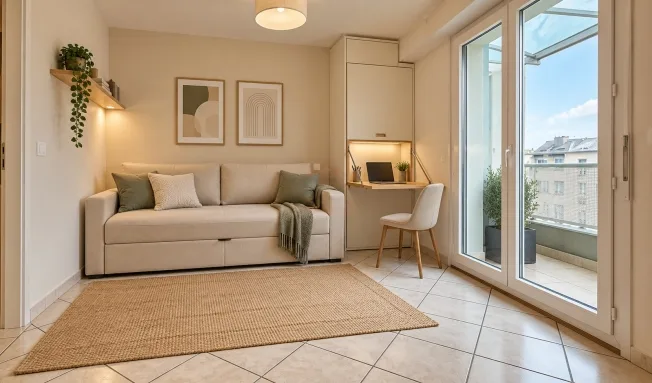 Top floor with panoramic view in the heart of Geneva – photo 4 of 5