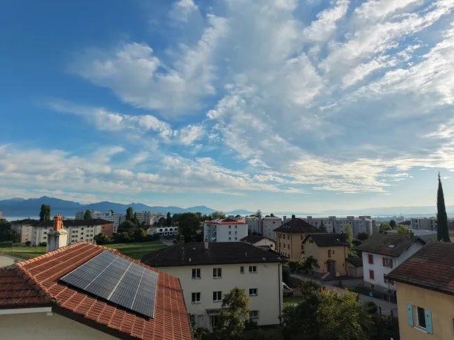 AUX PORTES DE LAUSANNE -- PENTHOUSE D'EXCEPTION -- TERRASSE EN ATTIQUE – photo 8 sur 19