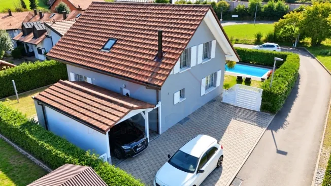 5.5 Zimmer Einfamilienhaus in Posieux – Foto 2 von 18