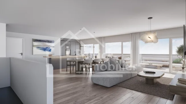 4.5 Zimmer Wohnung in Matran – Foto 4 von 8