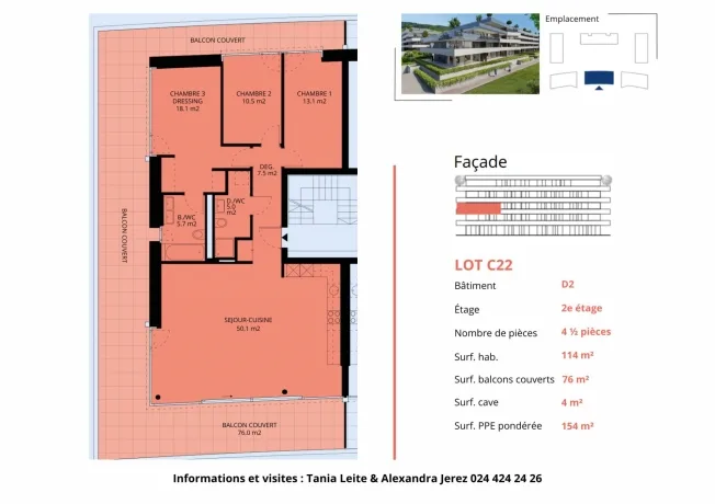 4.5 Zimmer Wohnung in Rolle – Foto 13 von 13
