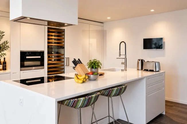 Élégant duplex contemporain avec double hauteur et services hôteliers – photo 5 sur 10