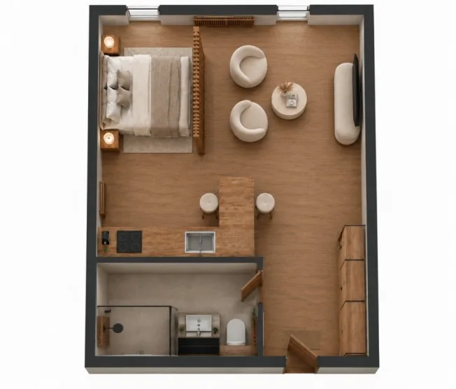 1.5 Zimmer Wohnung in Champéry – foto 3 di 9
