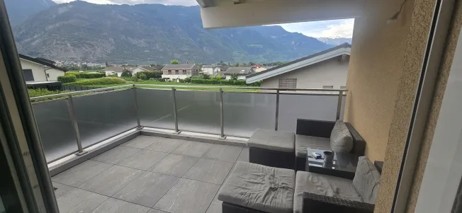 Incantevole appartamento in mansarda di 2.5 locali a Leytron – Vista panoramica sulle montagne – foto 7 di 7