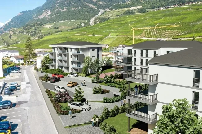 3.5 Zimmer Wohnung in Leytron – Foto 9 von 11