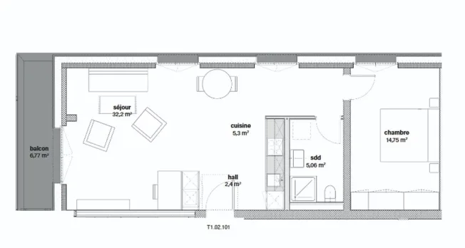 2.5 Zimmer Wohnung in Sion – Foto 11 von 11