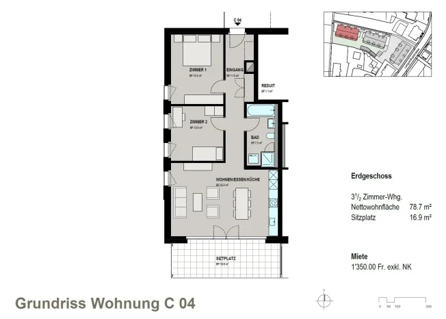 3.5 Zimmer Wohnung in Lotzwil | UrbanHome