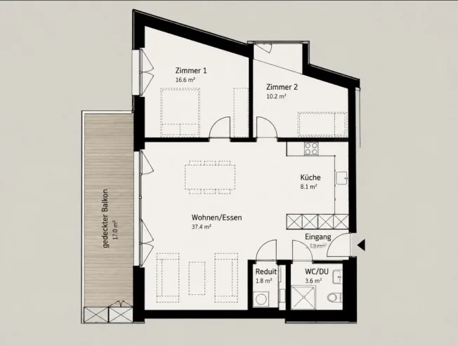 3.5 Zimmer Wohnung in Romanshorn – photo 9 of 9