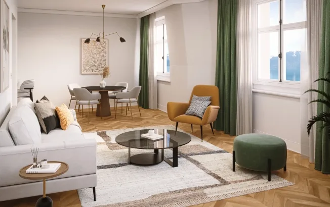 4.5 Zimmer Attikawohnung in Lausanne – Foto 2 von 4