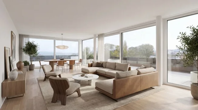 5.5 Zimmer Attikawohnung in Rolle – Foto 8 von 11