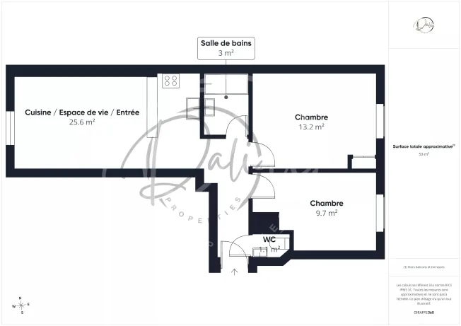 4 Zimmer Wohnung in Genève – Foto 4 von 6