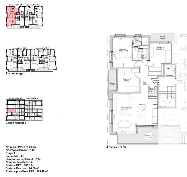 4 Zimmer Wohnung in Founex – foto 7 di 8