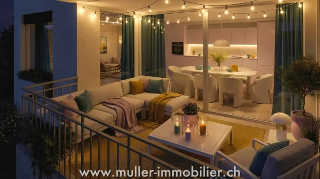 4.5 Zimmer Wohnung in Siviriez – foto 3 di 12