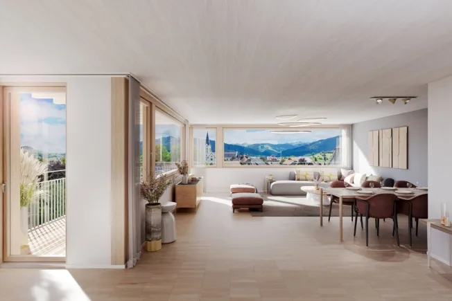 4.5 Zimmer Wohnung in Oberschrot – foto 3 di 7