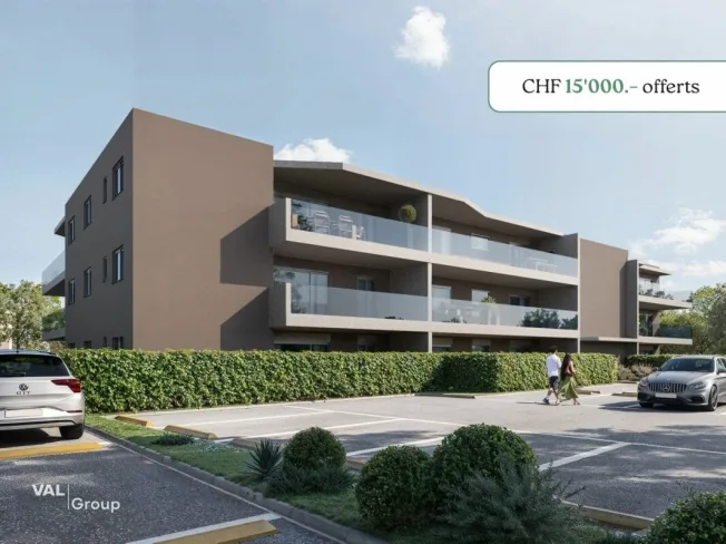 3.5 Zimmer Wohnung in Saxon – Foto 7 von 15