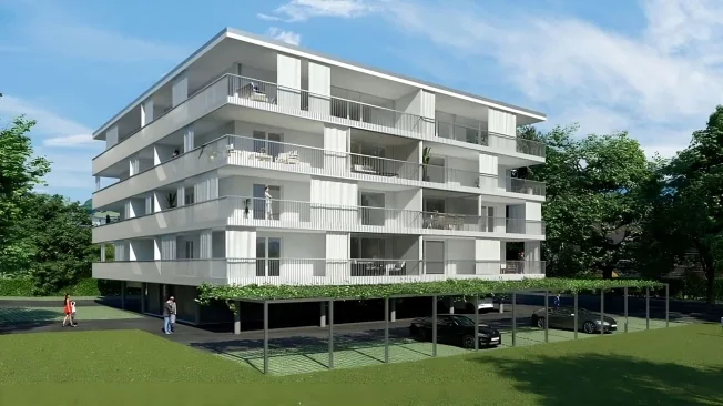 4 Zimmer Attikawohnung in Conthey – Foto 2 von 10