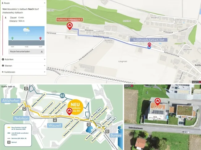 3.5 Zimmer Wohnung in Kaltbach – photo 10 sur 12