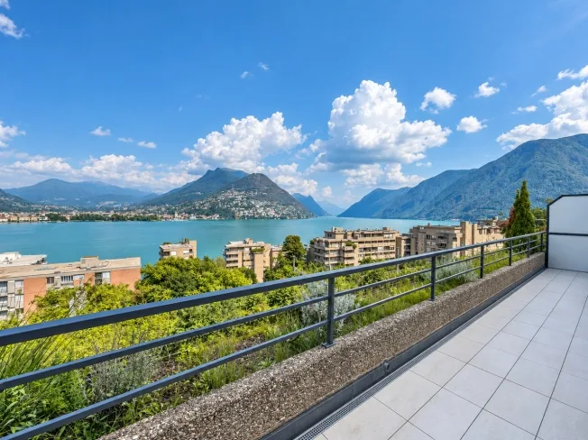 Appartamento 3.5 locali vista lago a Paradiso – foto 10 di 12