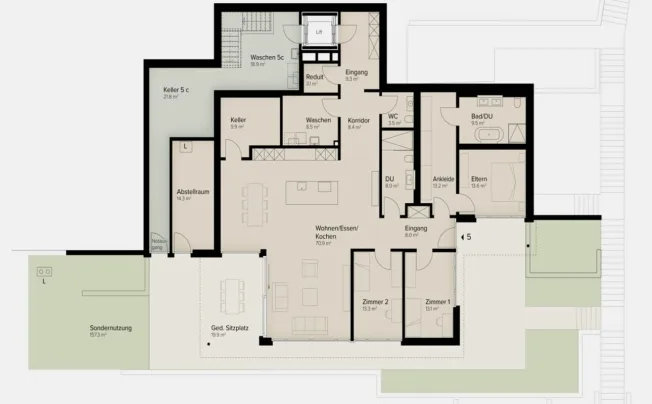 4.5 Zimmer Wohnung in Aadorf – photo 12 of 13