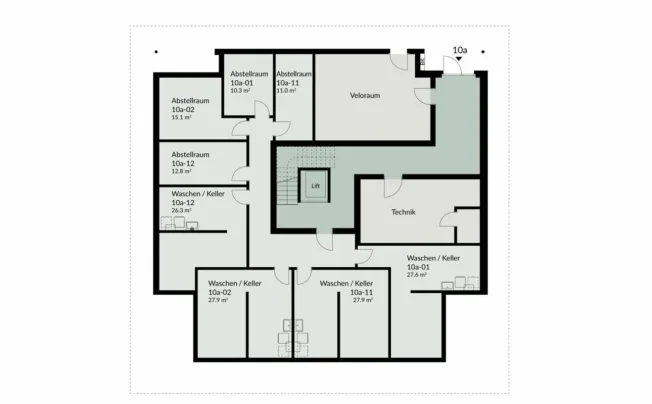 4.5 Zimmer Wohnung in Frauenfeld – foto 13 di 14