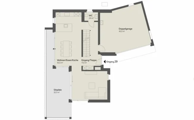 7.5 Zimmer Einfamilienhaus in Felben-Wellhausen – Foto 8 von 13