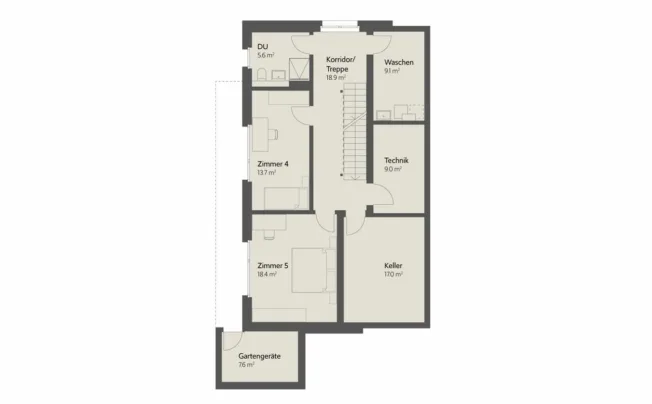 7.5 Zimmer Einfamilienhaus in Felben-Wellhausen – Foto 10 von 13