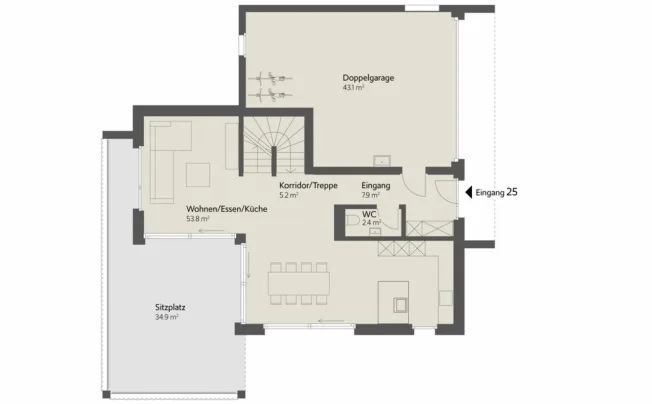 7.5 Zimmer Einfamilienhaus in Felben-Wellhausen – photo 9 sur 13