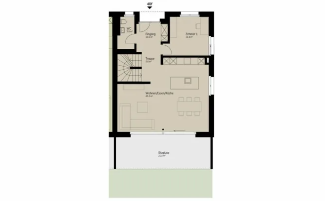 7.5 Zimmer Einfamilienhaus in Felben-Wellhausen – foto 9 di 13