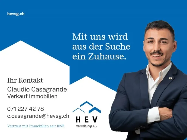 4.5 Zimmer Wohnung in St. Gallen – photo 13 sur 13
