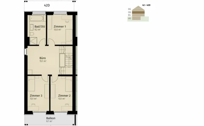 6.5 Zimmer Einfamilienhaus in Matzingen – Foto 13 von 14