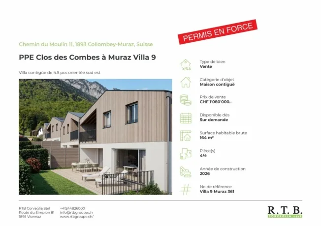 4.5 Zimmer Villa in Monthey – Foto 9 von 18