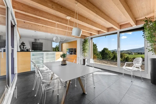 EXCEPTIONAL 7.5-ROOM DUPLEX PENTHOUSE - Between heaven and earth? 360° panoramic view in the heart of Bulle – photo 2 of 33