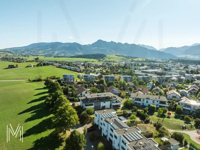 EXCEPTIONAL 7.5-ROOM DUPLEX PENTHOUSE - Between heaven and earth? 360° panoramic view in the heart of Bulle – photo 15 of 33
