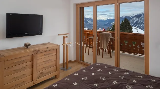 5.5 Zimmer Attikawohnung in Crans-Montana – foto 7 di 13