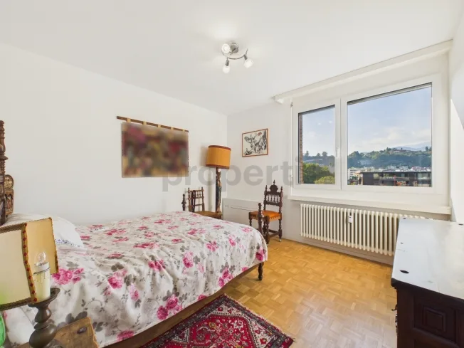 Elegant 4.5-Room Attic Apartment Renovated with Panoramic Lake View – photo 7 of 24