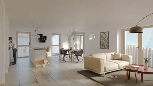 5.5 Zimmer Etagenwohnung in Cronay – Foto 4 von 6
