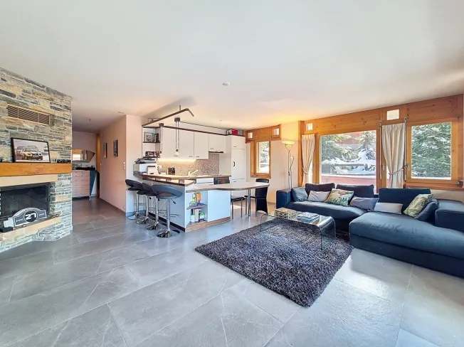 4 Zimmer Wohnung in Verbier – Foto 3 von 4