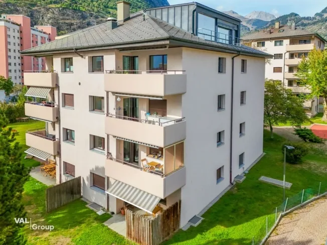 Charmante Wohnung mit Balkon mitten in Glis – Foto 8 von 12
